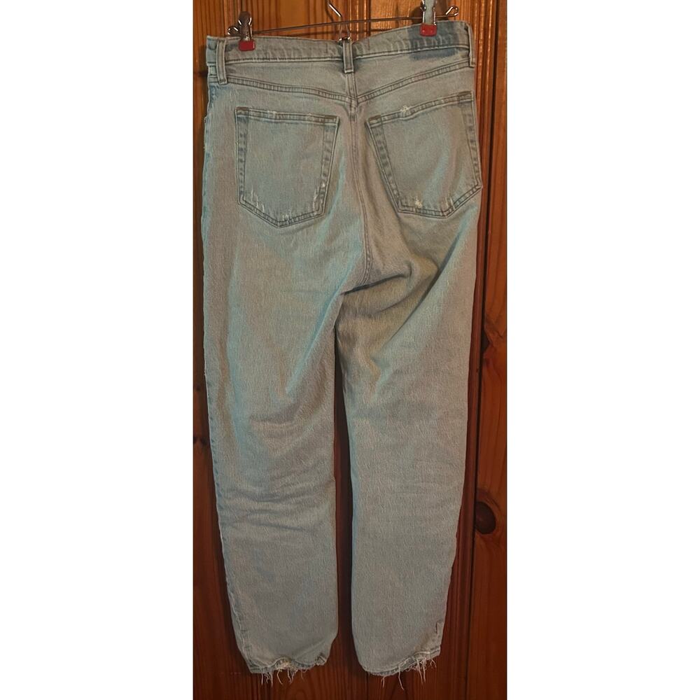 Abercrombie & Fitch Women’s The Dad High Rise Jeans Crossover size 28/6 - Picture 4 of 4